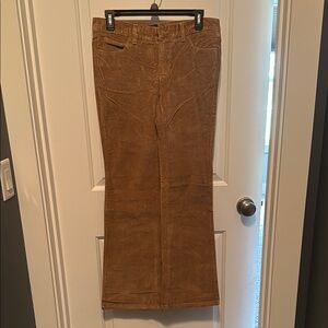 Banana Republic Dark Tan Corduroy Skinny Fit size 4